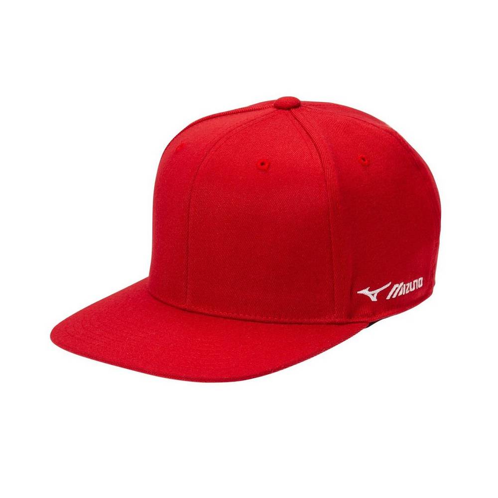 Mizuno Team Snapback - Erkek Şapka - Kırmızı Türkiye (DCXHAY-027)